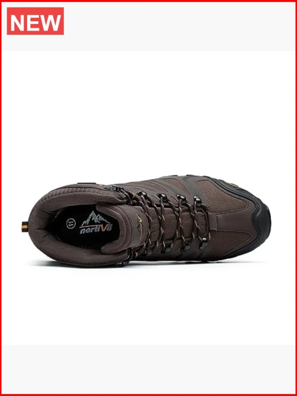 Ankle High Waterproof Hiking Boots Lightweight Trekking Shoes Lace-Up Non-Slip
